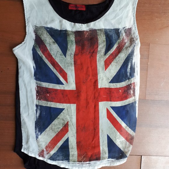 5 for 25 - Union Jack Tank Top - Picture 1 of 1